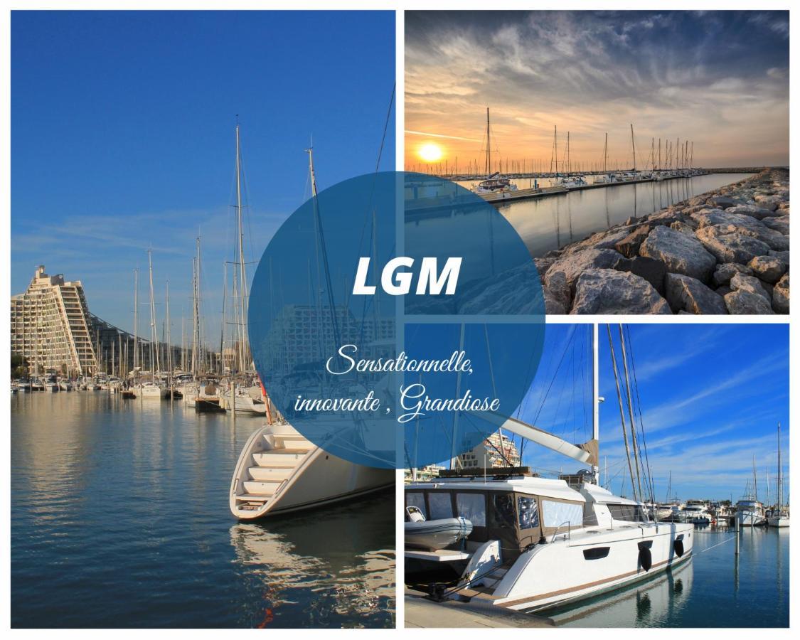 La Plage O Maeva - Vue Mer D'Exception - Parking Prive - Wifi - La Grande Motte Экстерьер фото